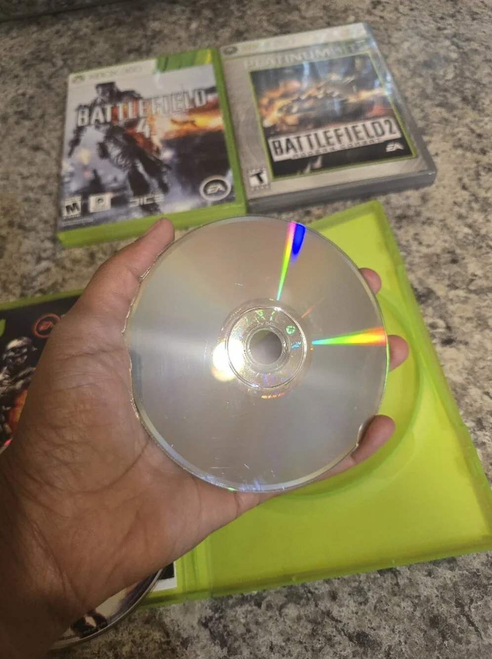 Xbox 360 Battlefield 2 Modern Combat/3/4 Game Lot